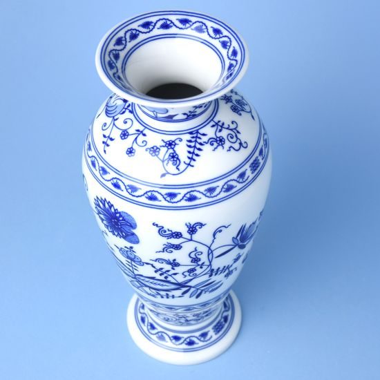 Blue Onion: Vase 29 cm, Leander Loučky