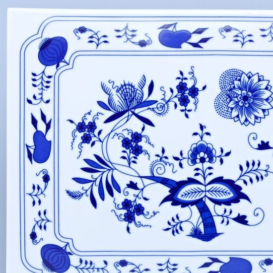 Cooking mat 20 x 25,5 cm MIDDLE, Original Blue Onion Pattern