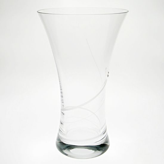 Křišťálová váza 25 cm (5211), zdobená krystaly Swarovski