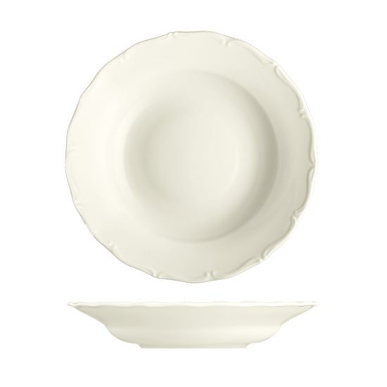 Plate deep for soup 24 cm, Verona Ivory, G. Benedikt