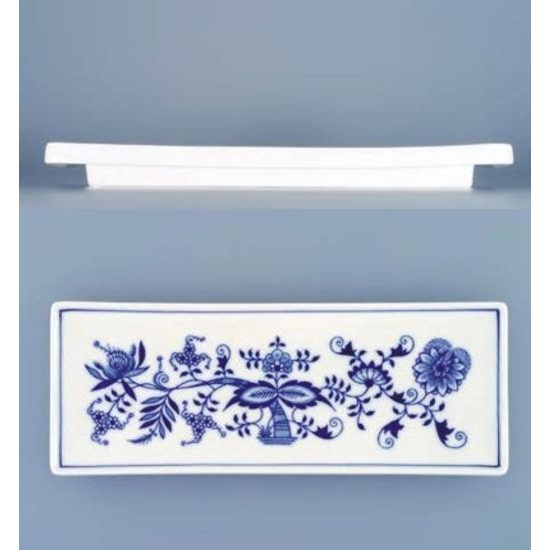 Miska na ryby / plochá 27,5 x 10,4 cm, Cibulák, originální z Dubí, 2.j.