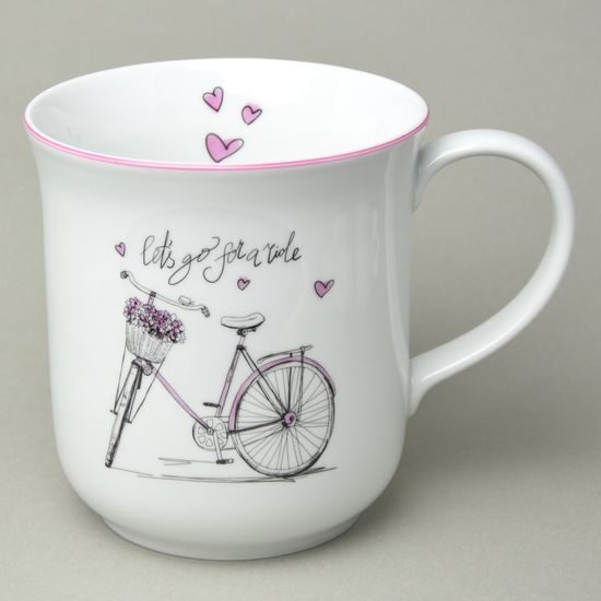 Mug Golem 1,5 l, Women's bike, Český porcelán a.s.