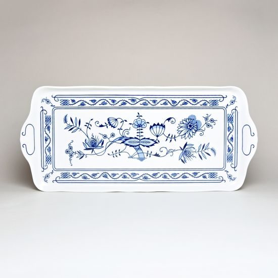 Blue Onion: Tray 36 x 16 cm, Leander 1907