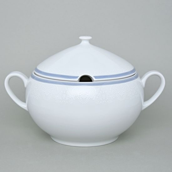 Soup tureen 2,8 l, Thun 1794 Carlsbad porcelain, OPAL 80136