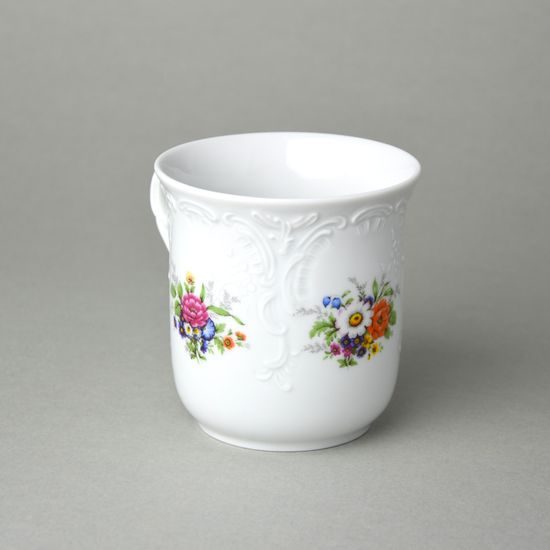 Hrnek 360 ml Opera, pestré květy, Český porcelán a.s.