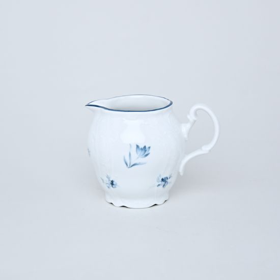 Mlékovka 0,25 l, Thun 1794, karlovarský porcelán, BERNADOTTE kytička