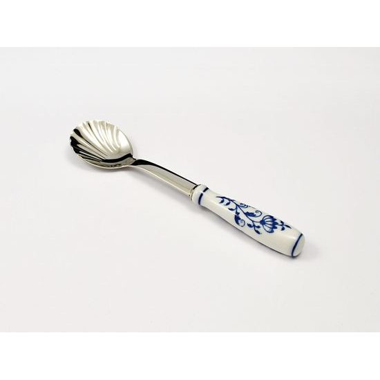 Small sugar spoon 14 cm, Blue Onion Pattern