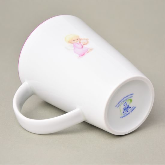 Mug Monza 0,35 l - Rose Angel, 12 cm, Český porcelán a.s.