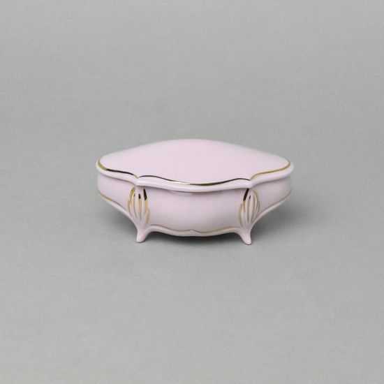 Jar Hana 12,3 cm, rose + gold, Český porcelán a.s.