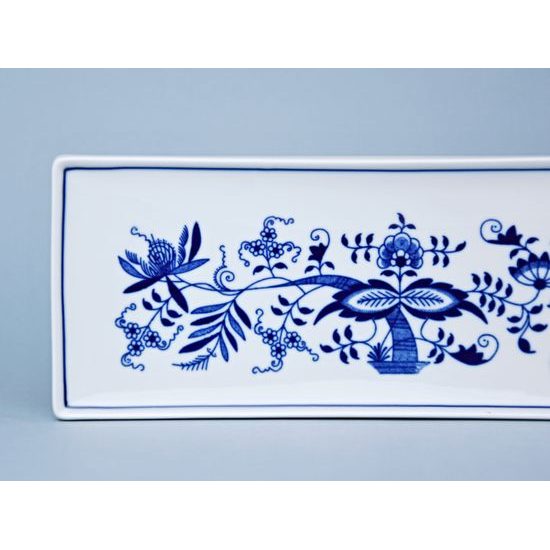 Miska na ryby / plochá 27,5 x 10,4 cm, Cibulák, originální z Dubí, 2.j.