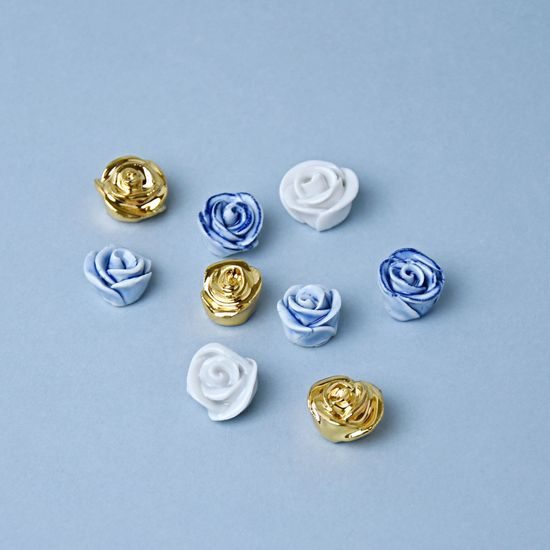 Dekorační růžička na stůl mini, 1,5-2 cm, Bílá, Cibulák, originální z Dubí