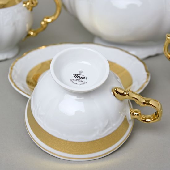 Tea set for 6 pers., Thun 1794 Carlsbad porcelain,Marie Louise 88003