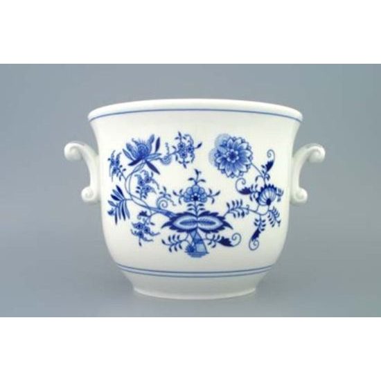 Flower pot 22,0 x 18,0 cm, Original Blue Onion Pattern