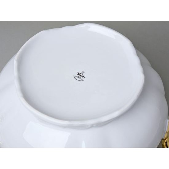 Soup tureen 3,5 l, Marie Louise 88003 gold, Thun 1794, karlovarský porcelán