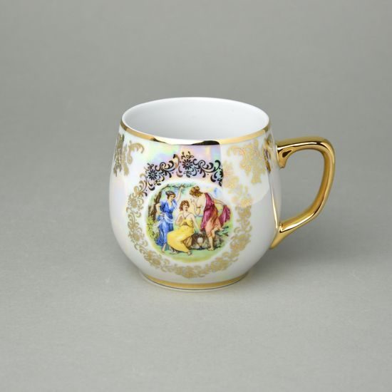 Hrnek Baňák 300 ml, Tři grácie, porcelán Carlsbad