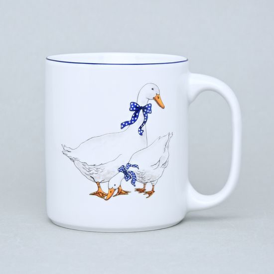 Hrnek Big 470 ml, Thun 1794, karlovarský porcelán, husy