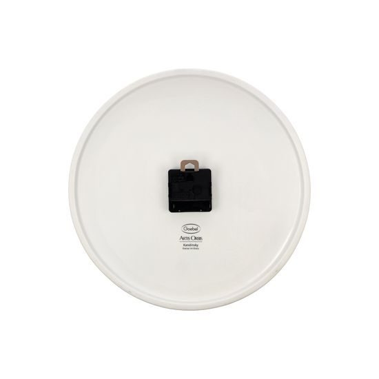 Wall clock Circles in Circle 31 / 31 / 5cm, porcelain, W. Kandinsky, Goebel