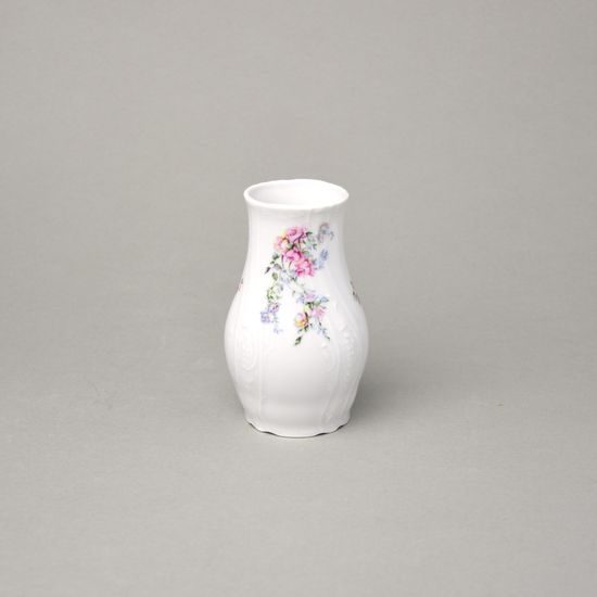Vase small 115 mm, Thun 1794 Carlsbad porcelain, BERNADOTTE climbing rose