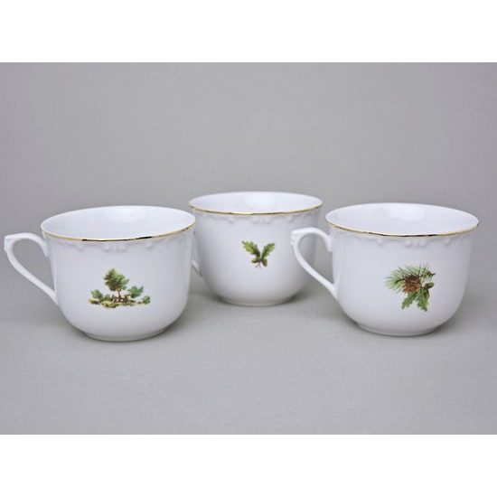 Cup (mug) R 0,25 l, Hunting, 4 pcs., Cesky porcelan a.s.