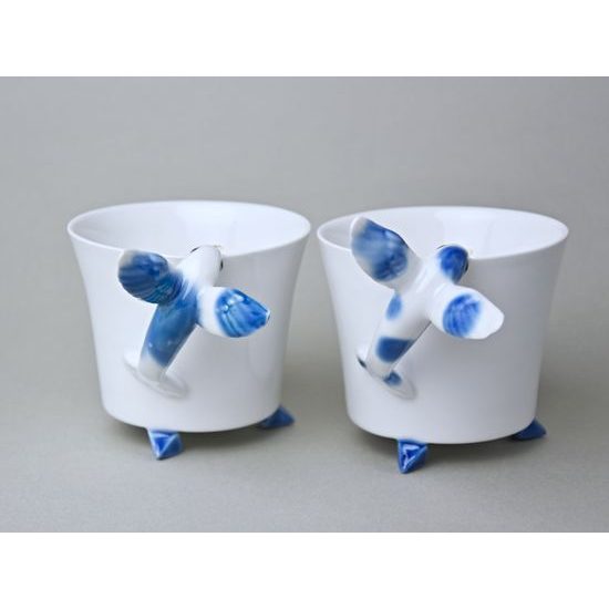 Mug ZOO Hummingbird 260 ml, BLUE, 11,2 cm, Goldfinger porcelain