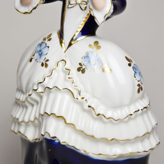 Lady Rococo 12 x 11 x 21,5 cm, isis, Porcelain Figures Duchcov