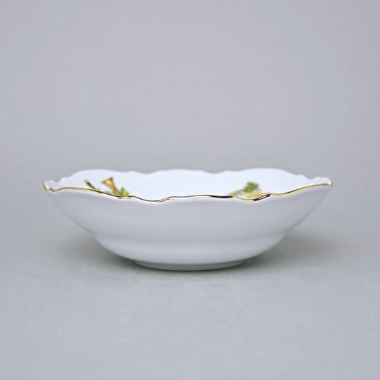 Miska 19 cm, Thun 1794, karlovarský porcelán, BERNADOTTE myslivecká