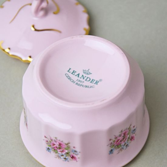 Sugar bowl small 100 ml, Leander, rose china