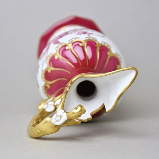 Váza AMFORA jednouchá 30 x 12,5 x 10 cm, Purpur, Vázy Duchcov