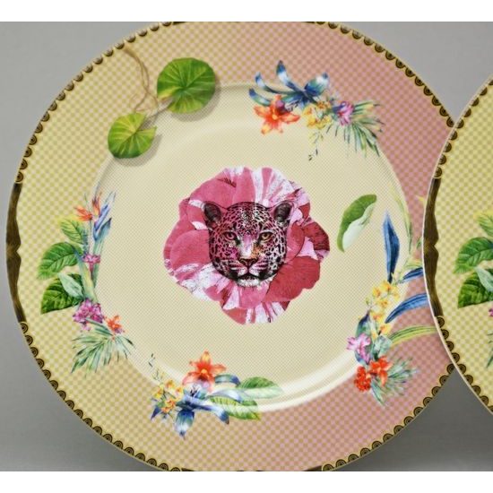Set of 2 dessert plates 19 cm, Été Savage, Lamart: Palais Royal