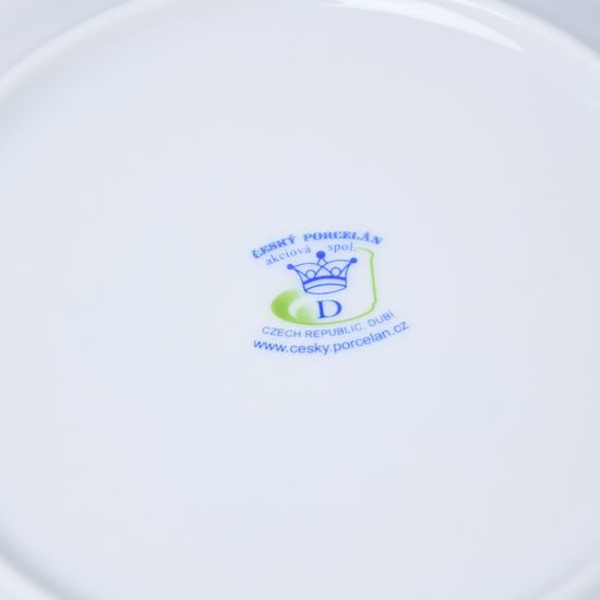 Plate dessert 19 cm, Cesky porcelan a.s., Goose