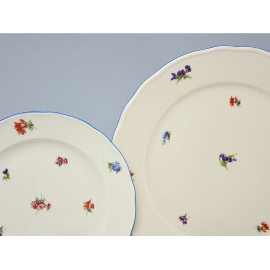 Plate set for 6 pers. 26, 24, 19, Hazenka IVORY, Cesky porcelan a.s.