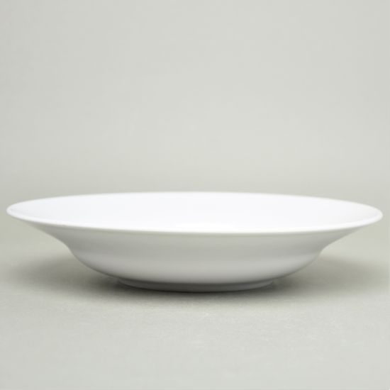 Plate deep 24 cm, Rona white, G. Benedikt 1882