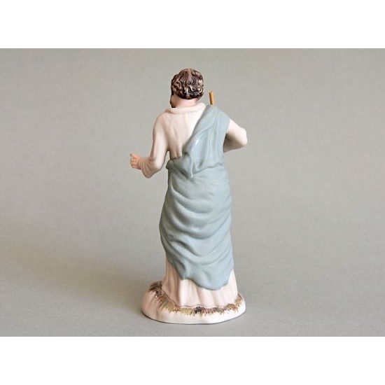Sv. Josef, 2. jakost, 7,5 x 5,5 x 15,5 cm, Biskvit + Saxe, Porcelánové figurky Duchcov