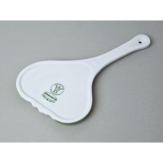 Struhadlo na česnek 16 cm, zelený cibulák, Český porcelán a.s.