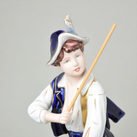 Whipper 29 x 17 x 33 cm, Porcelain Figures Duchcov