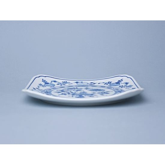 Square plate 21 cm, Original Blue Onion Pattern