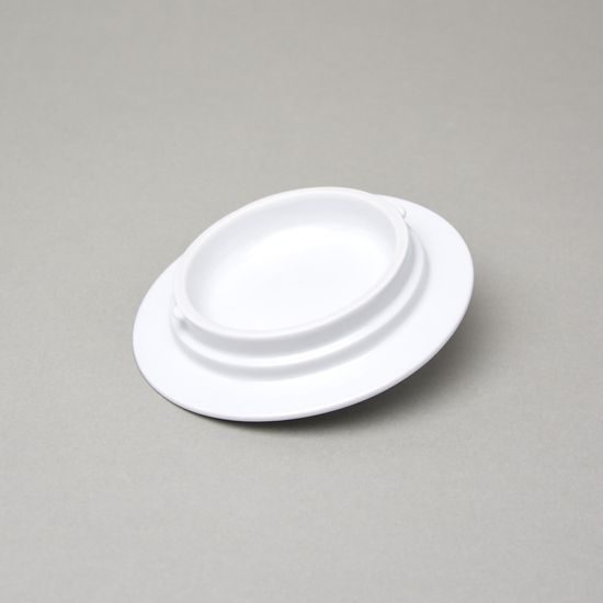 Bohemia White, Lid for 0,8 l tea pot, design Pelcl, Český porcelán a.s.