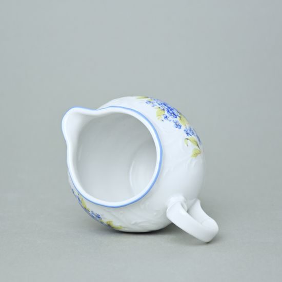 Creamer 250 ml, Thun 1794 Carlsbad porcelain, BERNADOTTE Forget-me-not-flower