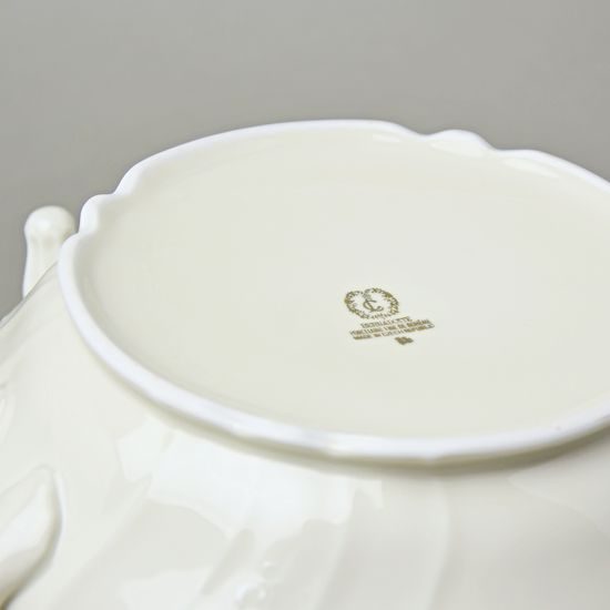 Mísa polévková 1,5 l (zeleninová), Thun 1794, karlovarský porcelán, BERNADOTTE ivory + zlato