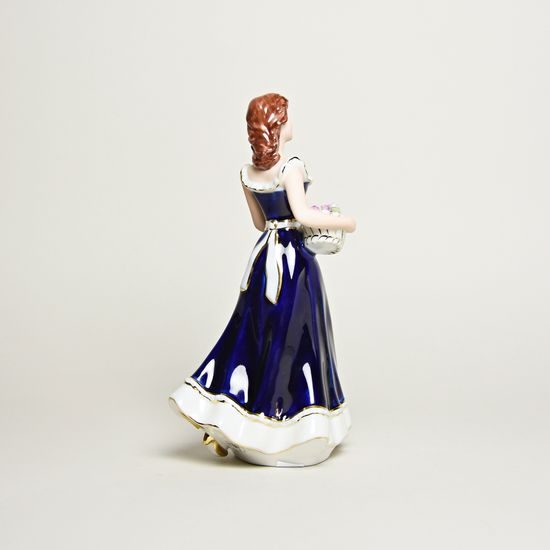 Gardener wife 10 x 7 x 18 cm, Isis, Porcelain Figures Duchcov