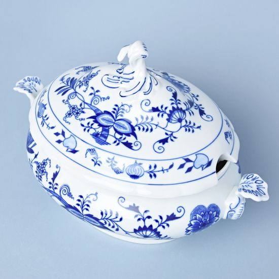 Vegetable (soup) bowl 3,00 l, Original Blue Onion Pattern, QII