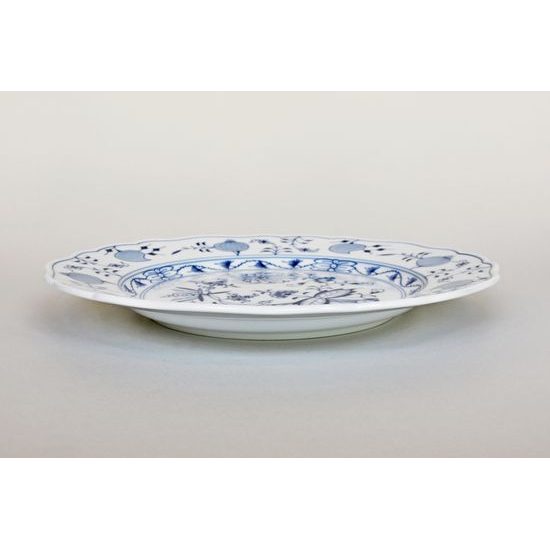 Talíř dezertní 20 cm, Cibulový vzor, Míšeňský porcelán