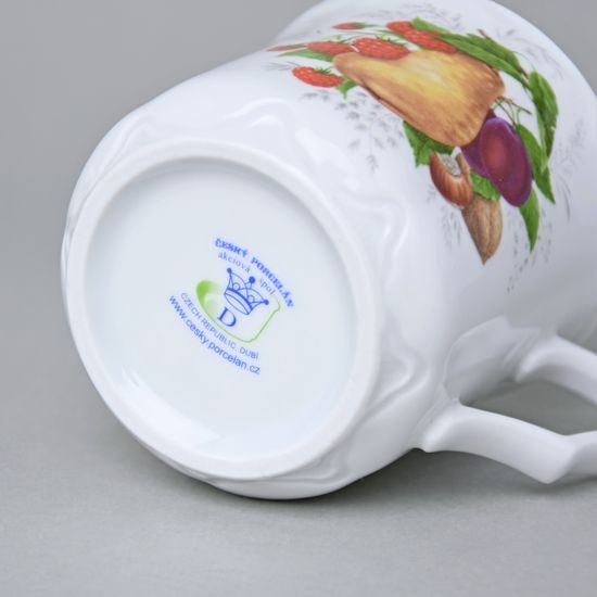 Hrnek Karel 270 ml, ovoce, Český porcelán a.s.