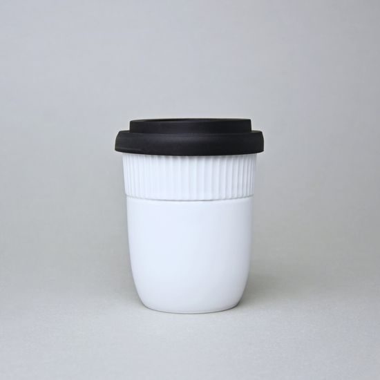 Šálek ToGo 200 ml, menší, nedekor, Benedikt dvoustěnka