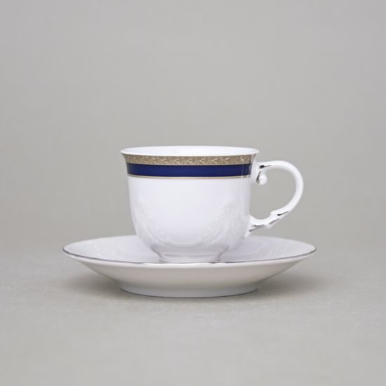 Vicomte 92018: Cup espresso 80 ml plus saucer 120 mm, Thun 1794 Carlsbad porcelain