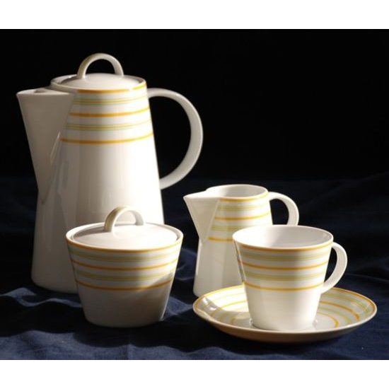 Coffee set for 6 persons, Thun 1794 Carlsbad porcelain, TOM 29958