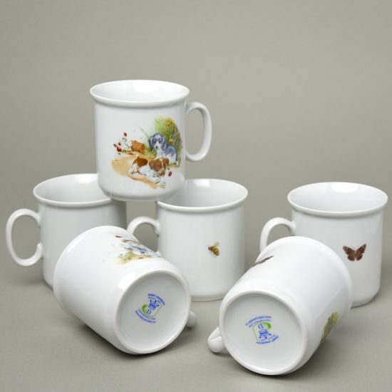 Mug Gaston 0,22 l set of 6 pcs. - Pets decor, Český porcelán a.s.