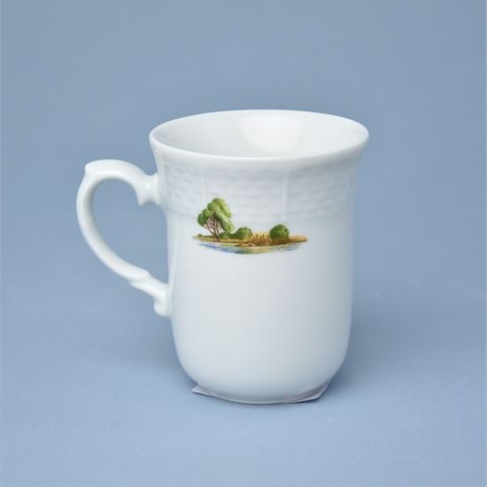 NATÁLIE hunting - no gold line: Mug 0,25 l, Thun 1794, karlovarský porcelán
