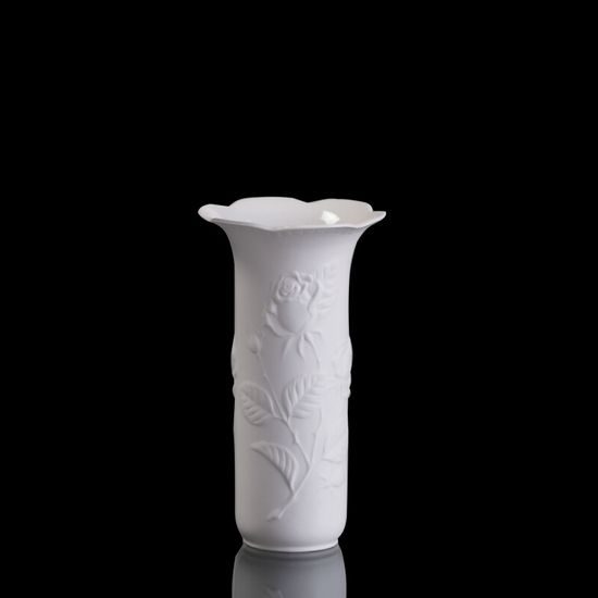 Váza 18 cm Rosengarten, biskvitový porcelán, Kaiser 1872, Goebel