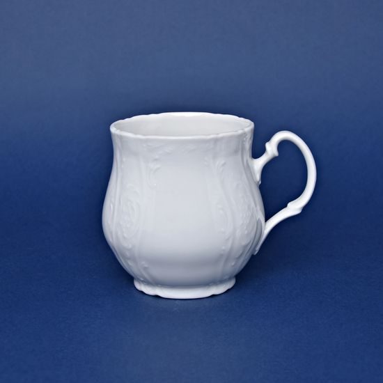 Hrnek Jonáš 310 ml, Thun 1794, karlovarský porcelán, BERNADOTTE bílá